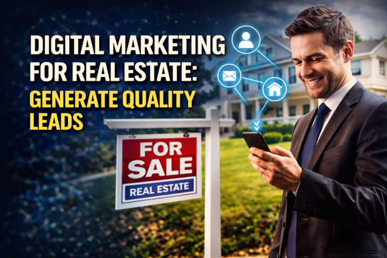 Digital Marketing for Real Estate: Generate Quality Leads ​