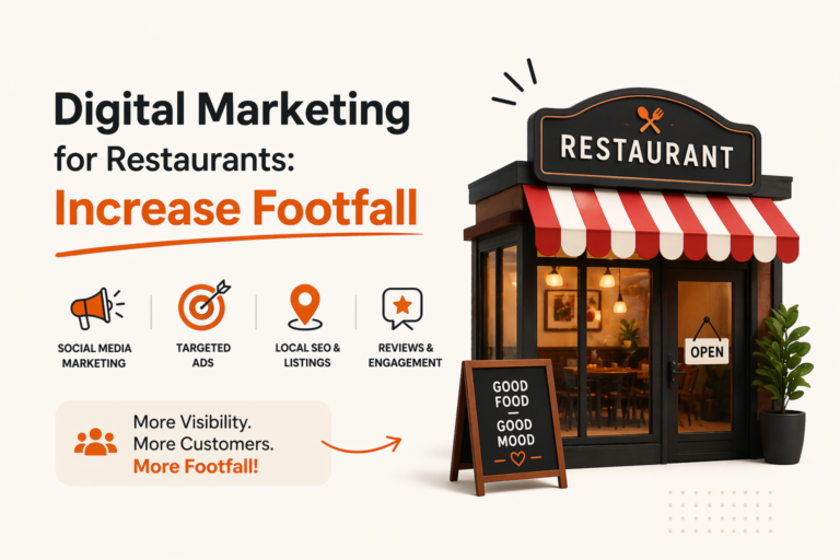 Digital Marketing for Restaurants: Increase Footfall